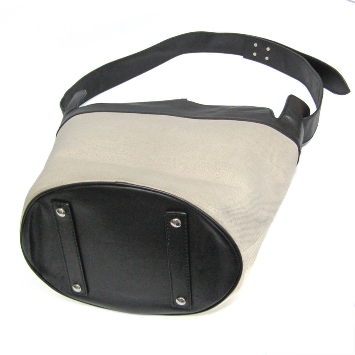 PRE-OWNED Burberry Large Bucket · Canvas & Leather