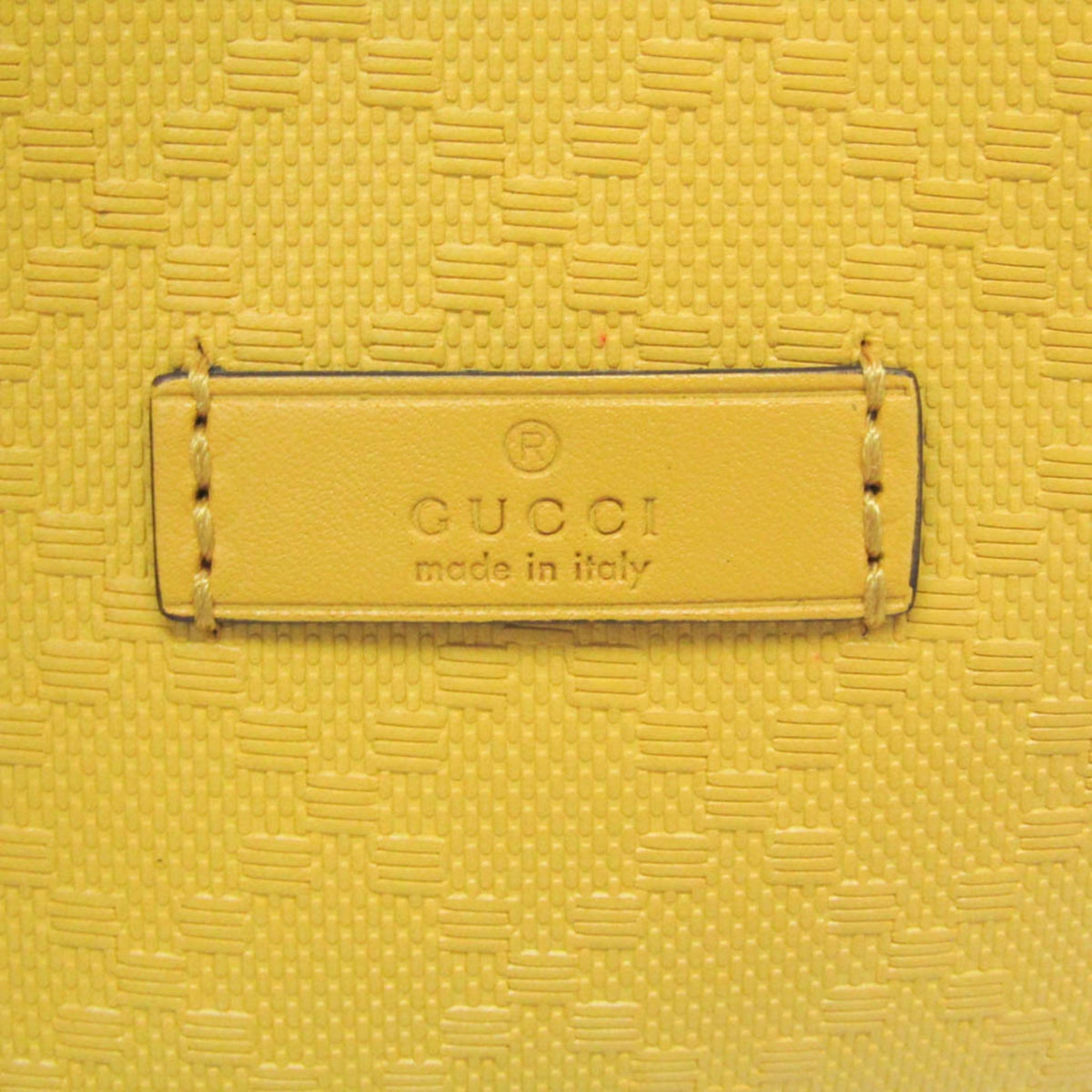 PRE-OWNED Gucci Bright Diamante · Leather Handbag