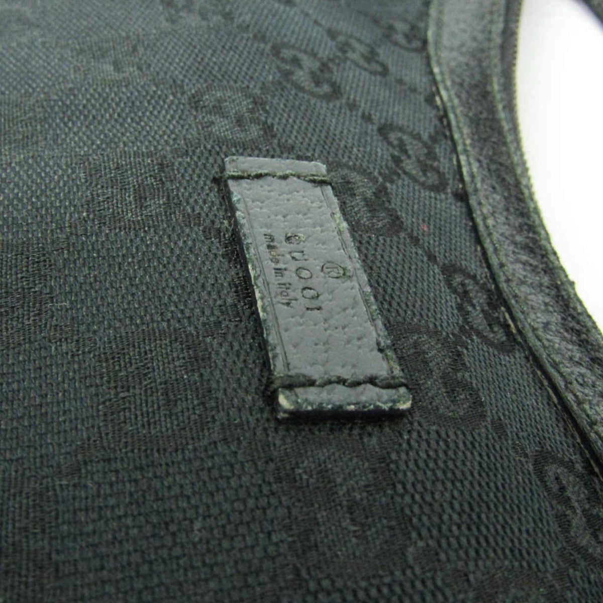 PRE-OWNED Gucci GG Canvas · Leather Shoulder Bag
