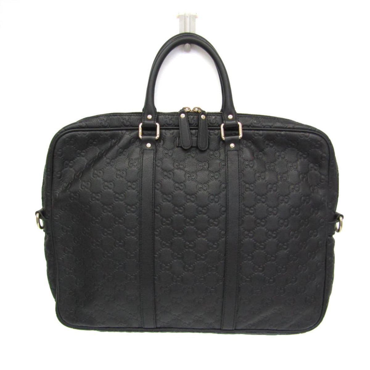 PRE-OWNED Gucci Guccissima · Leather Briefcase