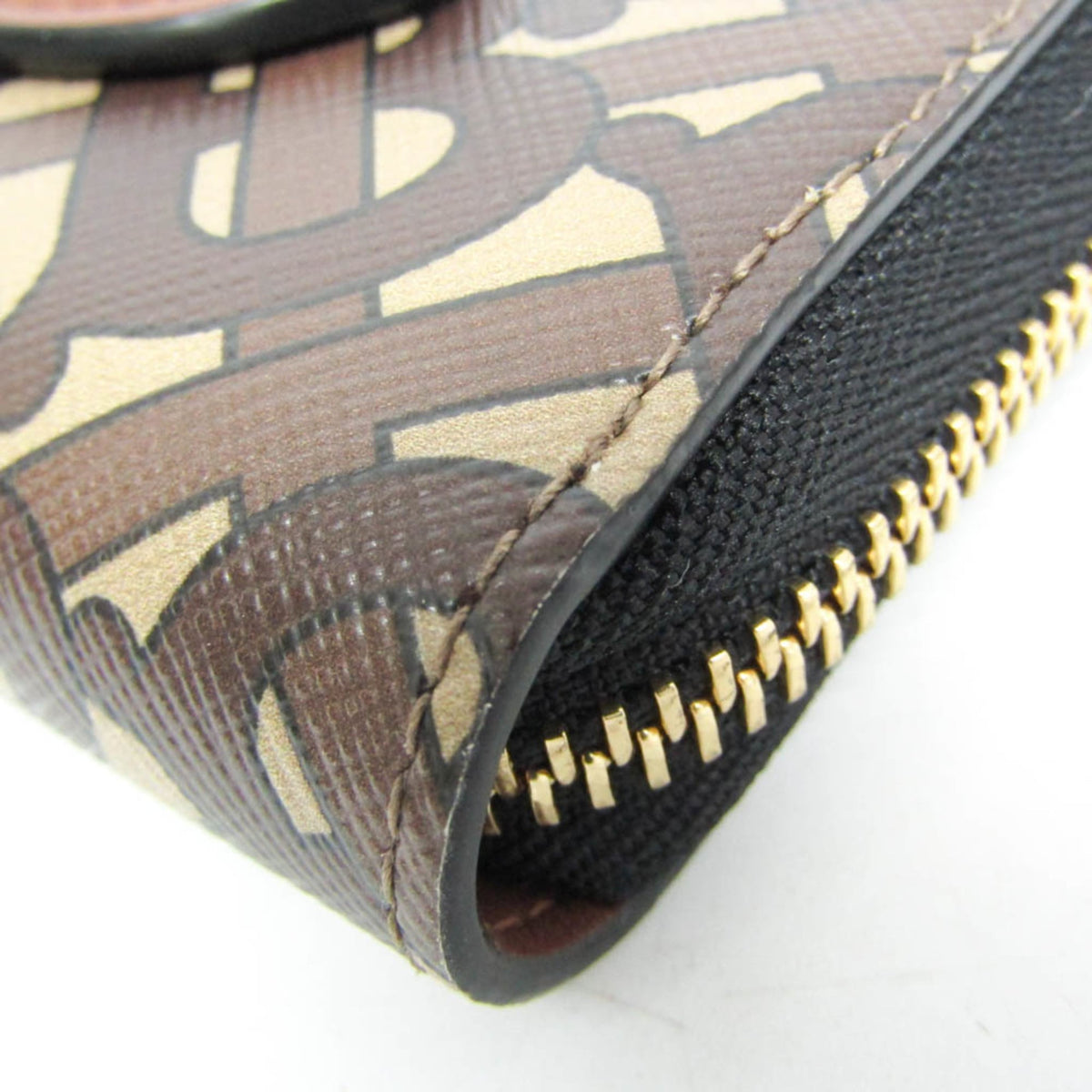 PRE-OWNED Burberry TB Monogram · PVC Clutch