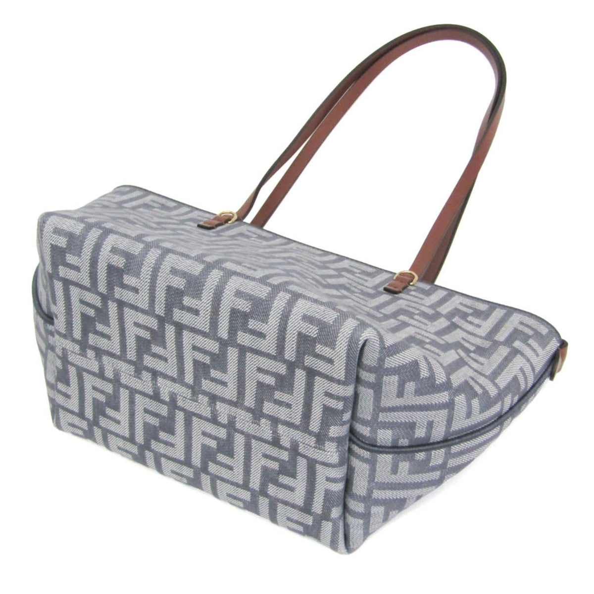 PRE-OWNED Fendi Roll · Reversible Canvas Tote