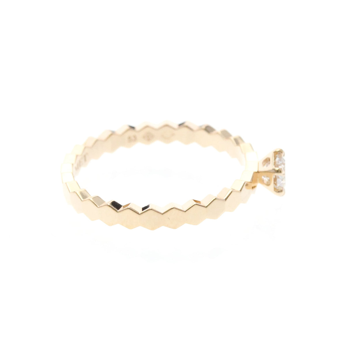 PRE-OWNED Chaumet Be My Love · Diamond · Rose Gold Size 6.25