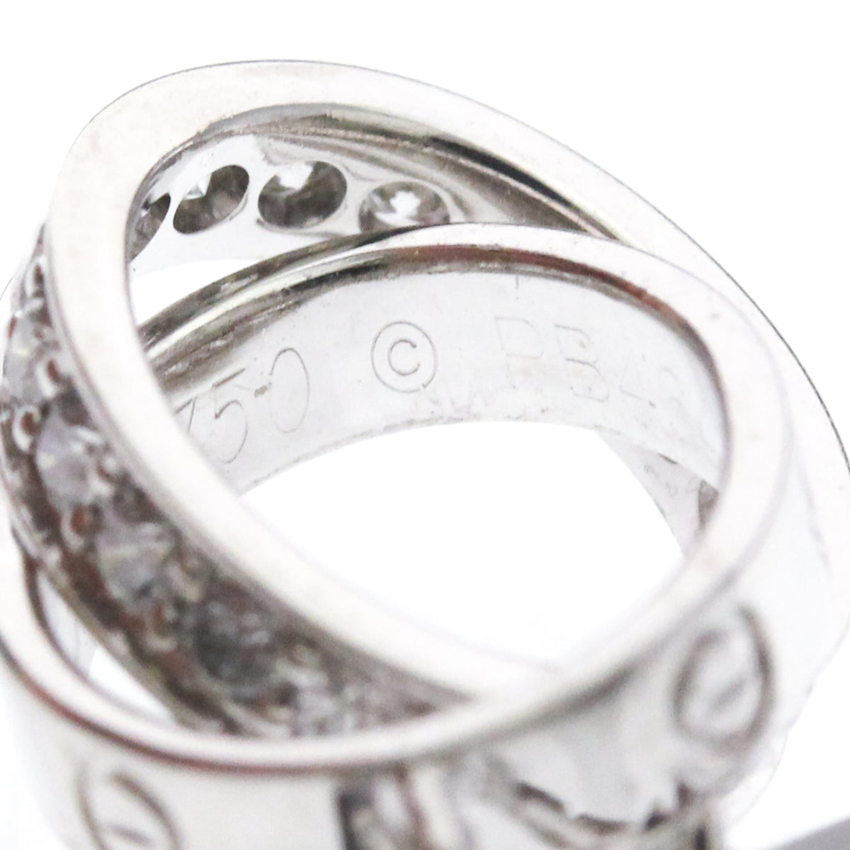 PRE-OWNED Cartier Baby Love · Diamond · 18K White Gold