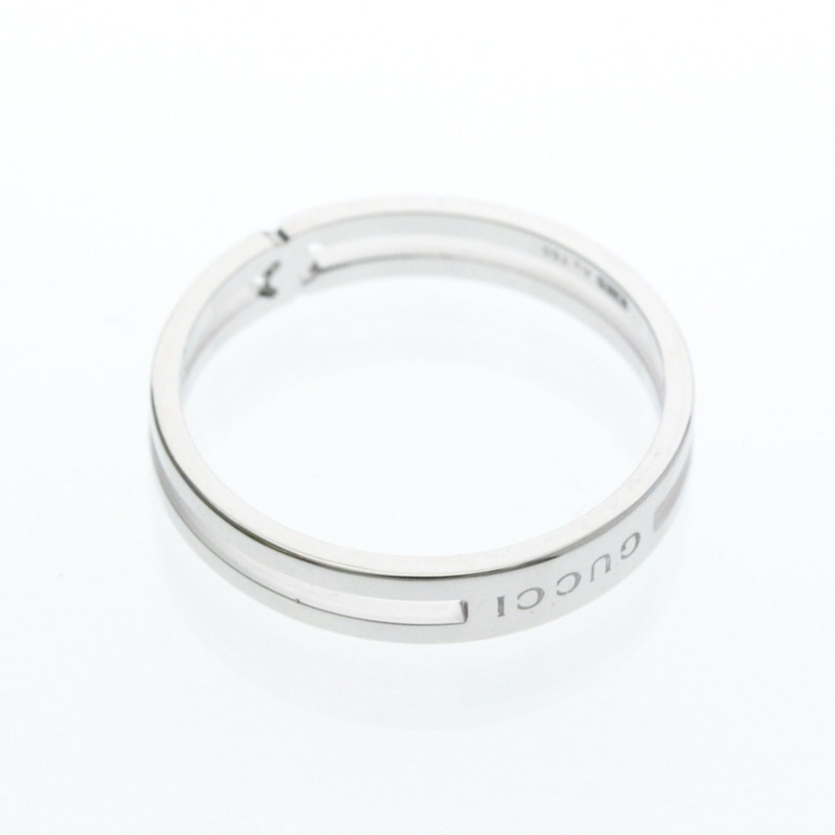 PRE-OWNED Gucci Infinity · 18K White Gold Size 9