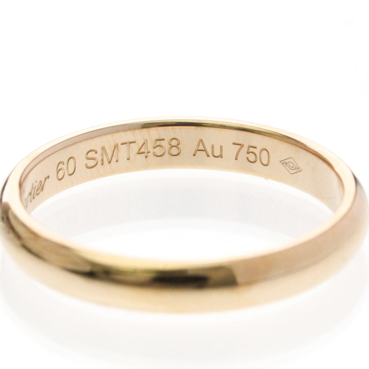 PRE-OWNED Cartier Wedding Band · Rose Gold Size 9