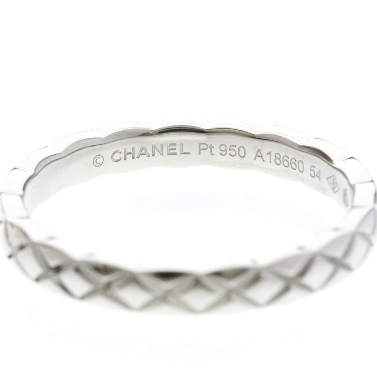 PRE-OWNED Chanel Coco Crush · Platinum · Mini Size 6.75