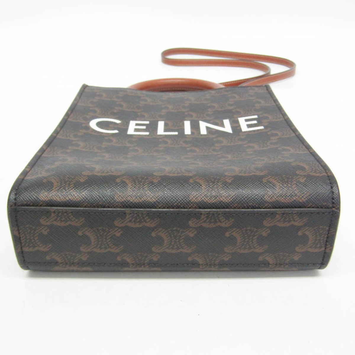 PRE-OWNED Celine Triomphe Vertical Cabas Mini