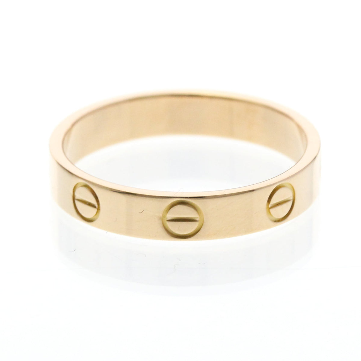 PRE-OWNED Cartier Mini Love · Rose Gold Size 6.75
