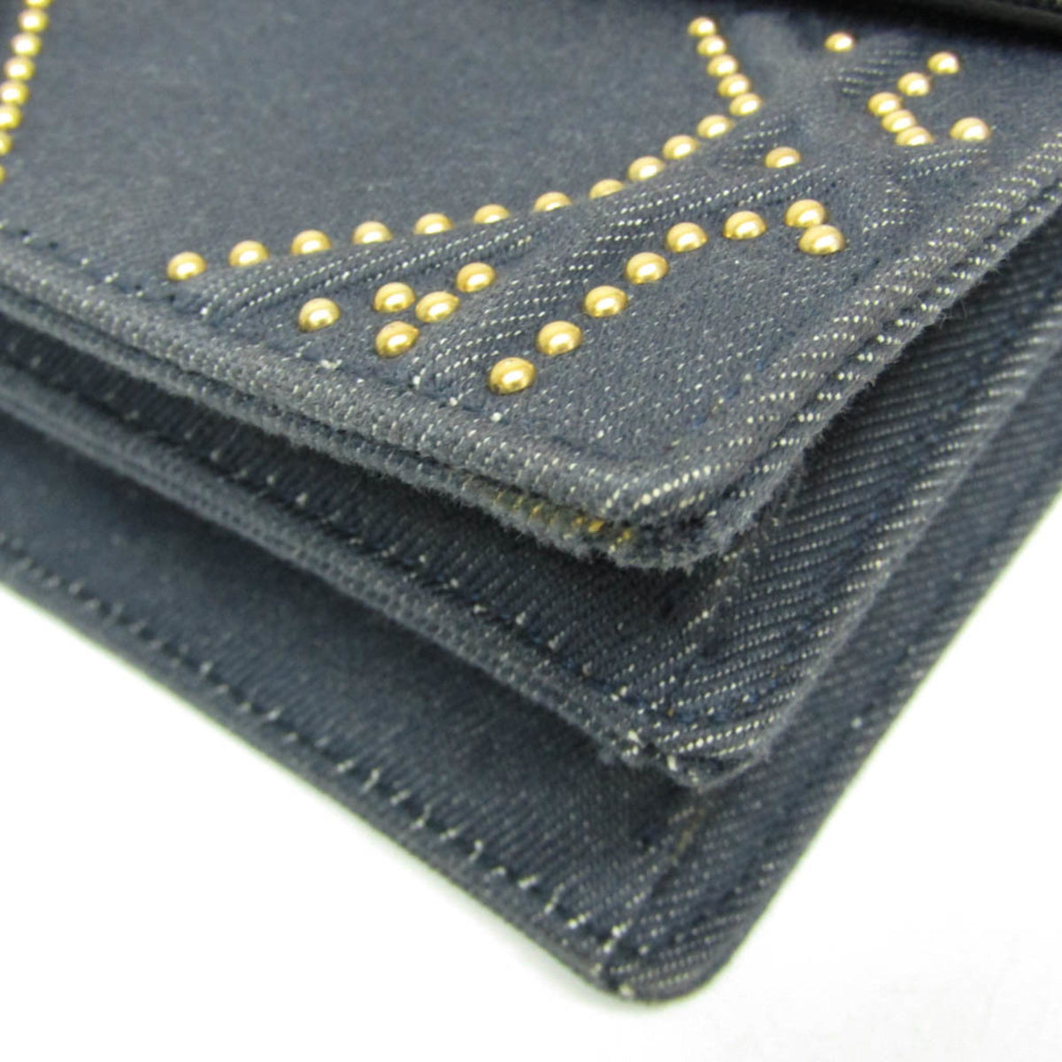 PRE-OWNED Christian Dior Diorama · Studded Denim