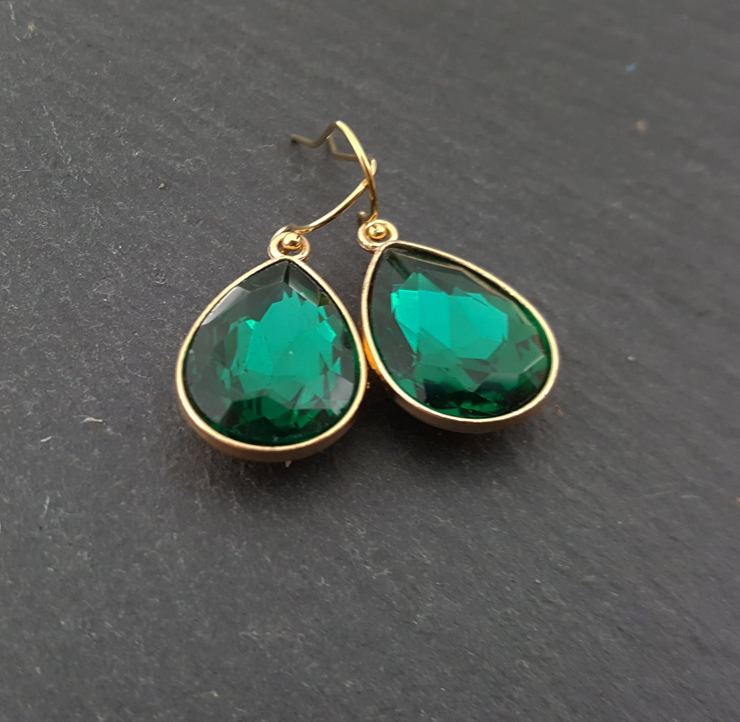 May Birthstone Earrings -Crystal Teardrop Earrings