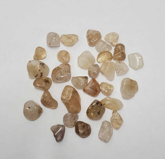 Golden Rutile Tumbled Stone