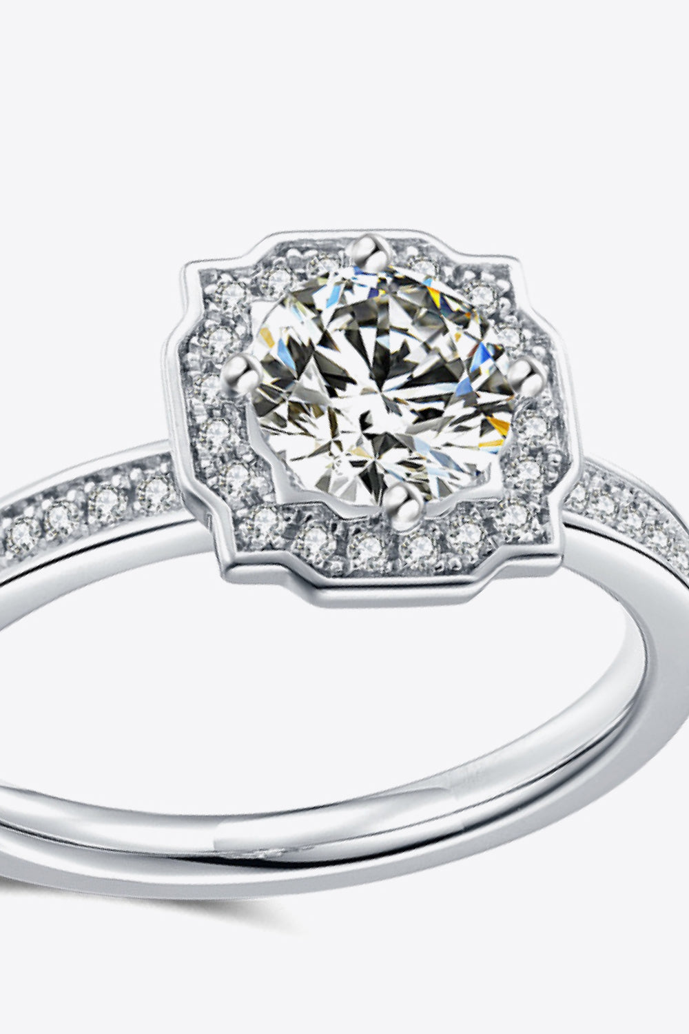 1 Carat Sparkala™ Platinum-Plated Ring