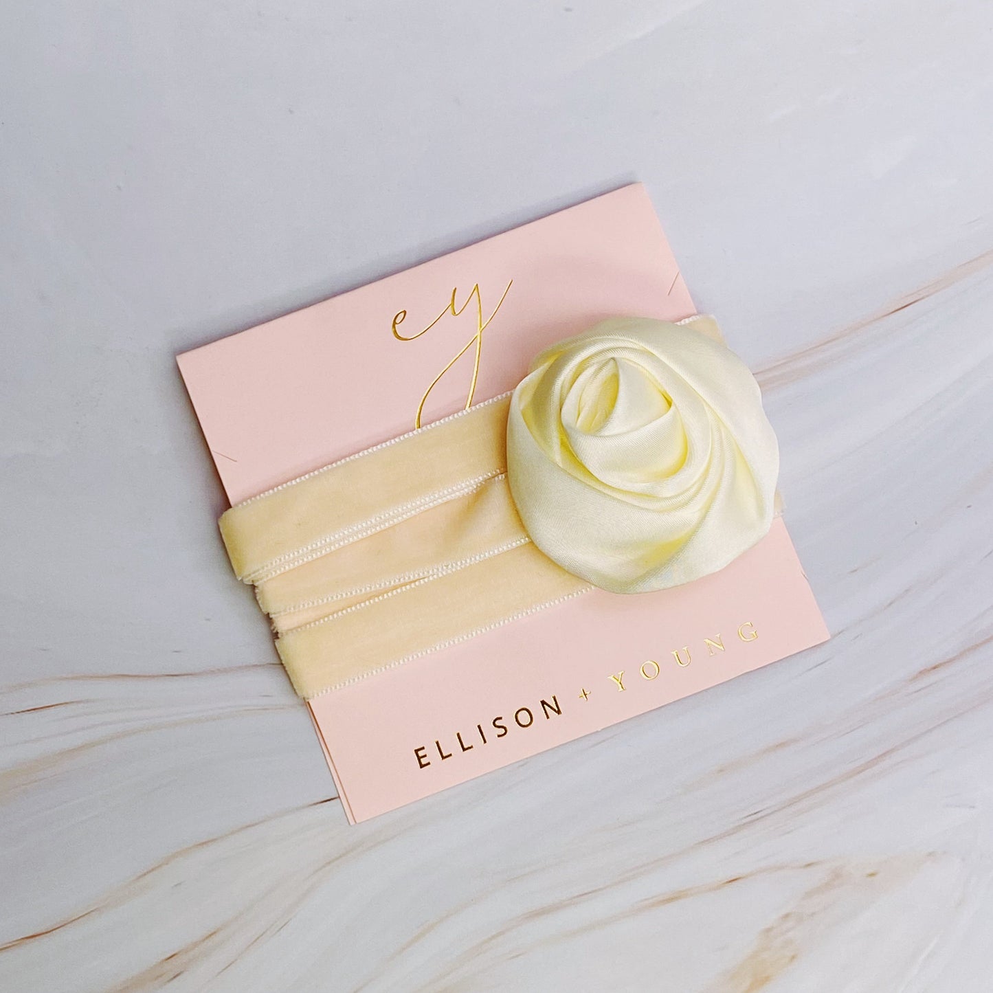 Satin Rose Velvet Sash Necklace