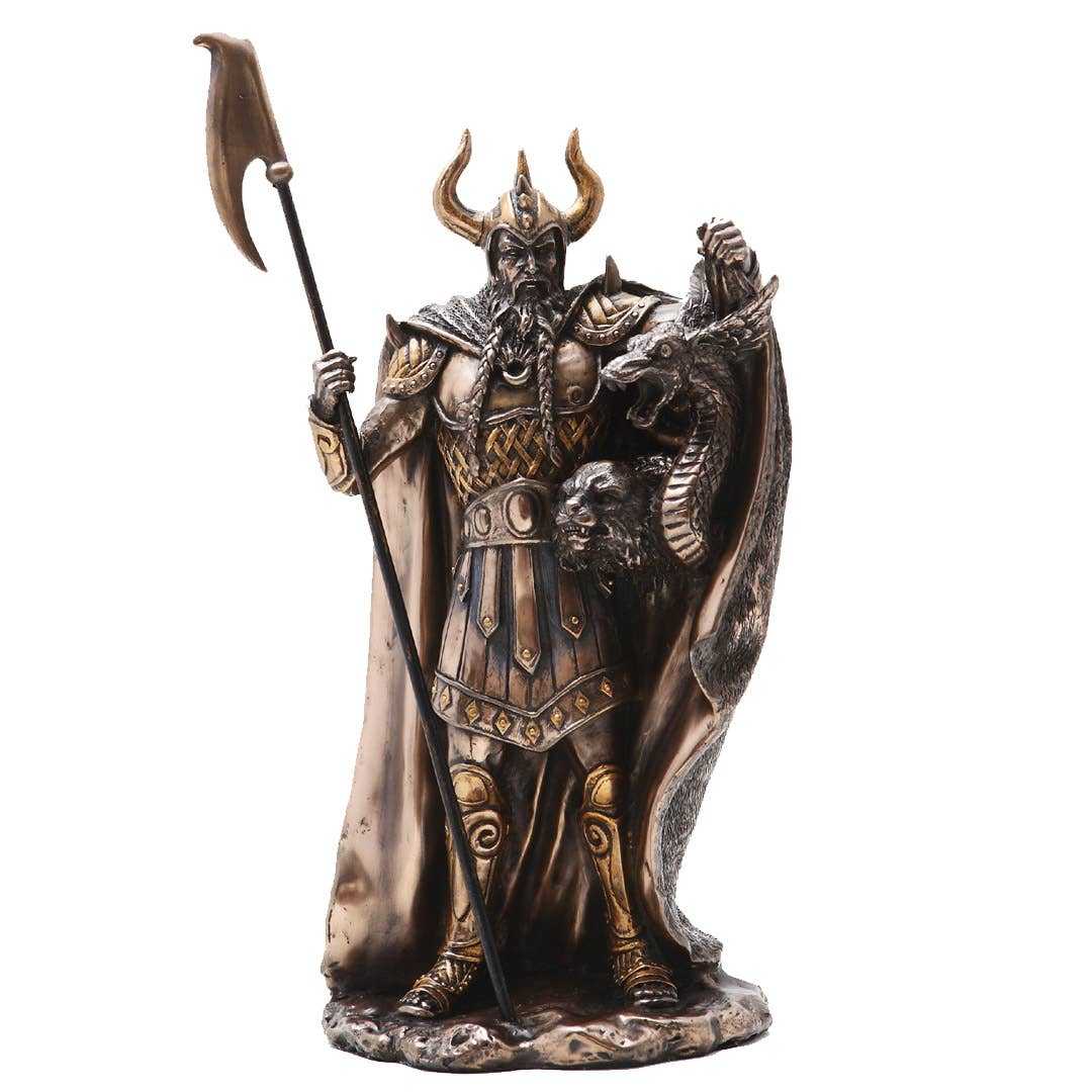 Norse God Loki Statue