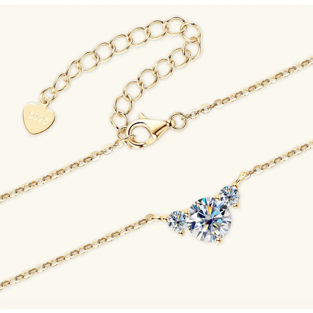 1.2 Carat Sparkala™ 925 Sterling Silver Necklace