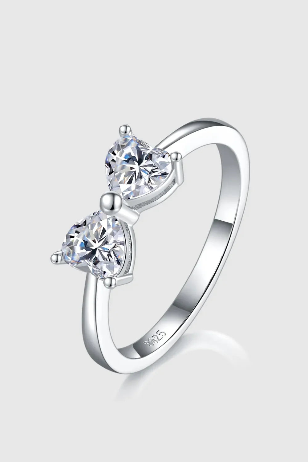 1 Carat Sparkala™ 925 Sterling Silver Bow Ring