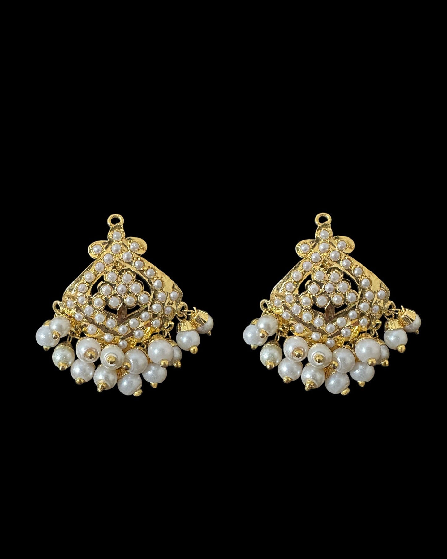 PS544 Ayeza jadau pearl  pendant set ( READY TO SHIP )