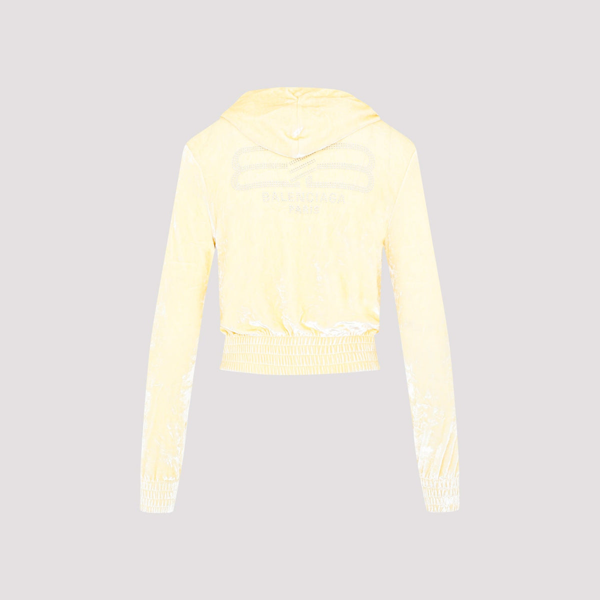 Balenciaga Fitted Zip-Up Hoodie Women