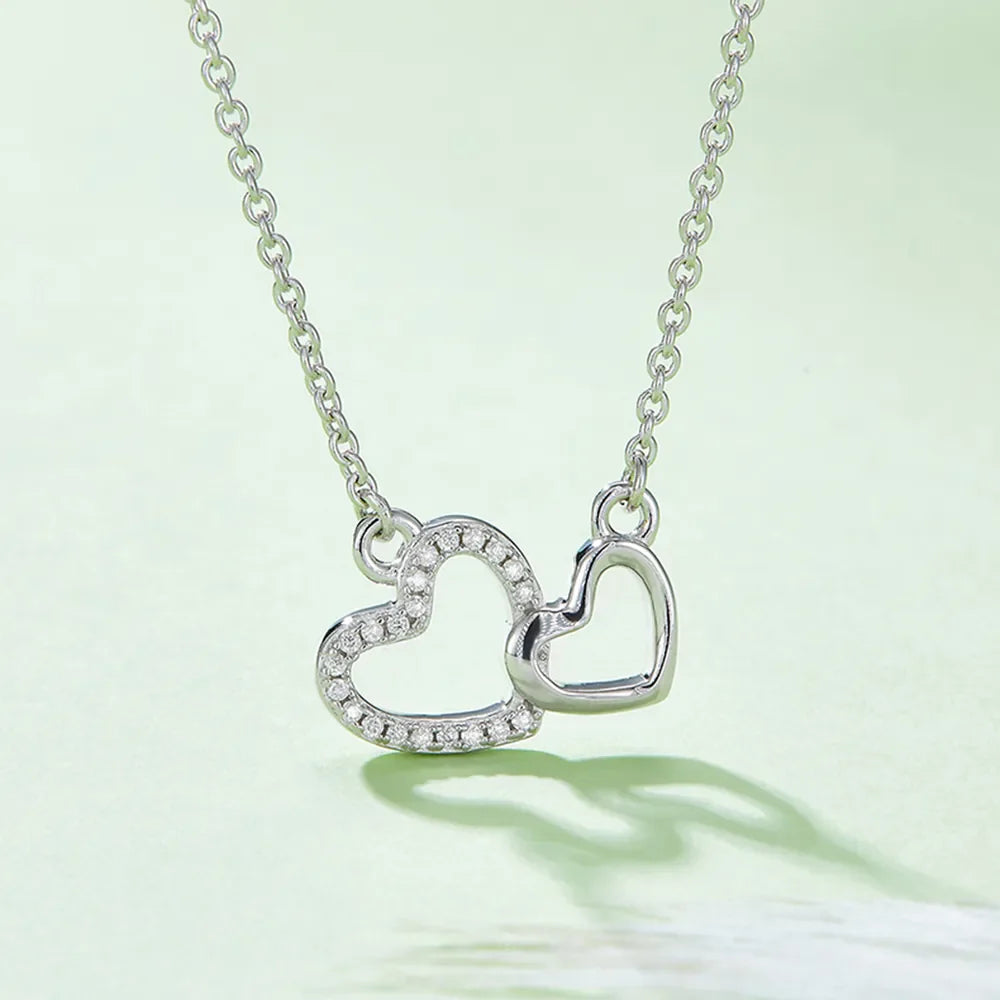 Sparkala™ 925 Sterling Silver Heart Necklace