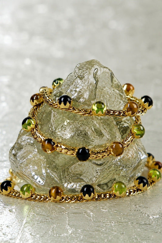 Chainmail Choker in Evil (Gold)