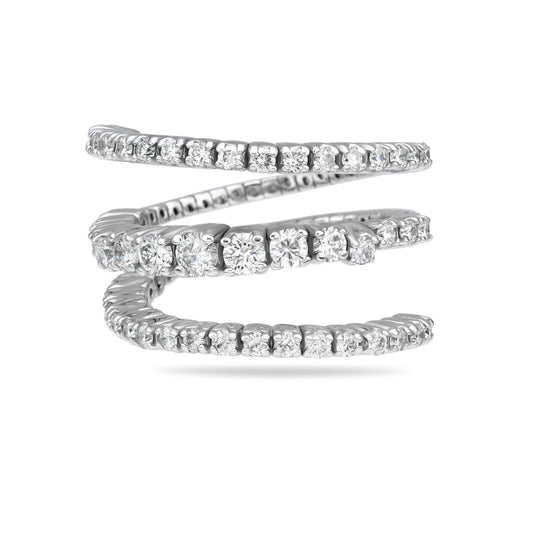 Graduated Spiral Ring