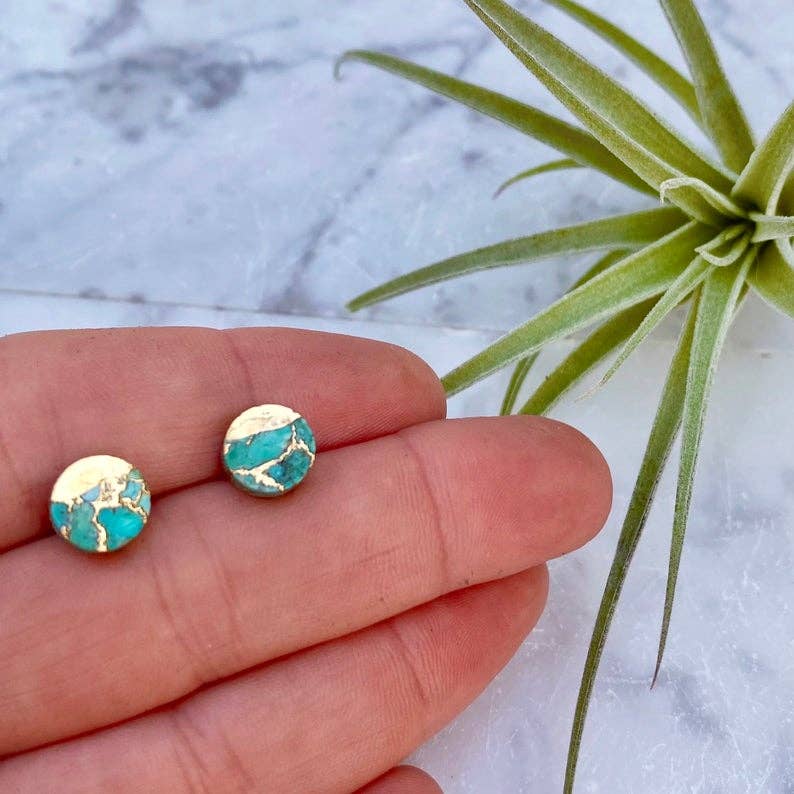 Turquoise Stud Earrings