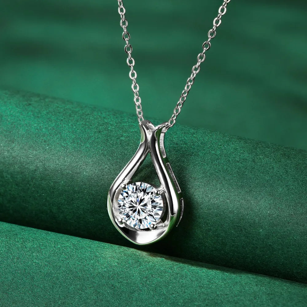 2 Carat Sparkala™ 925 Sterling Silver Pendant Necklace