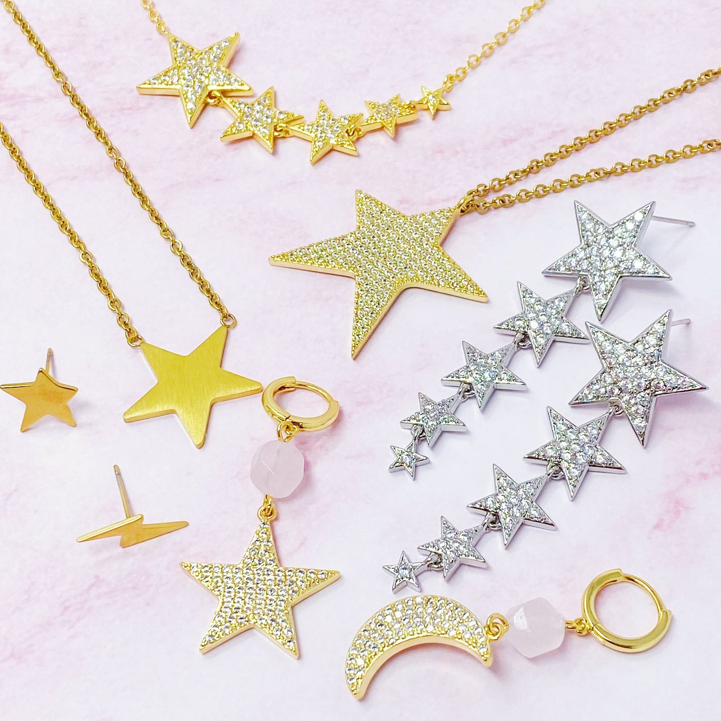 Love The Sky Stud Earrings Set