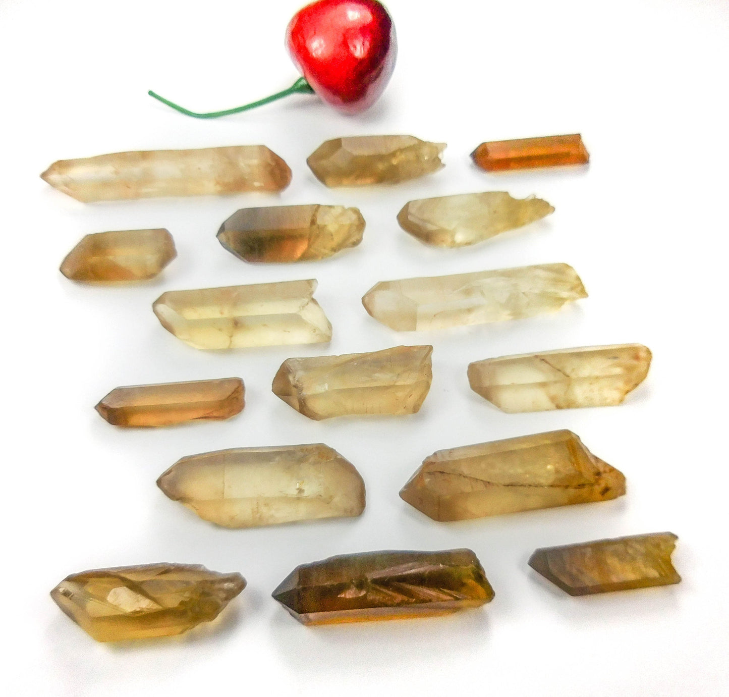 Citrine Lot 50 Grams (6 to 10 pcs) Natural Untreated Crystal Points