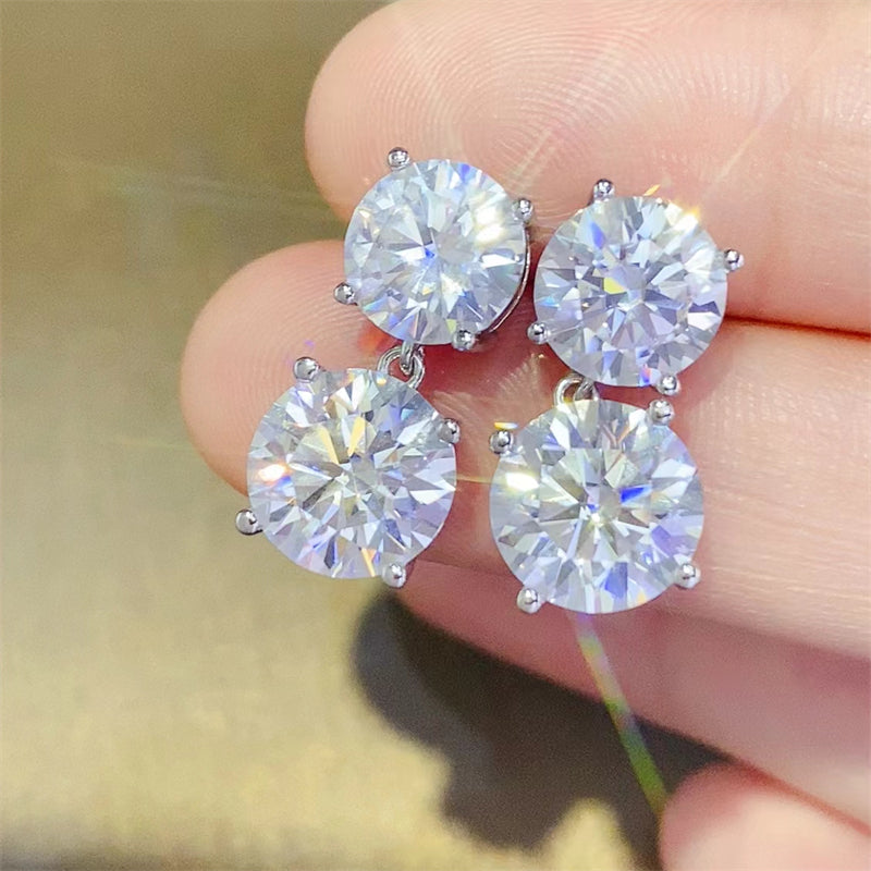 10 Carat Sparkala™ 925 Sterling Silver Earrings