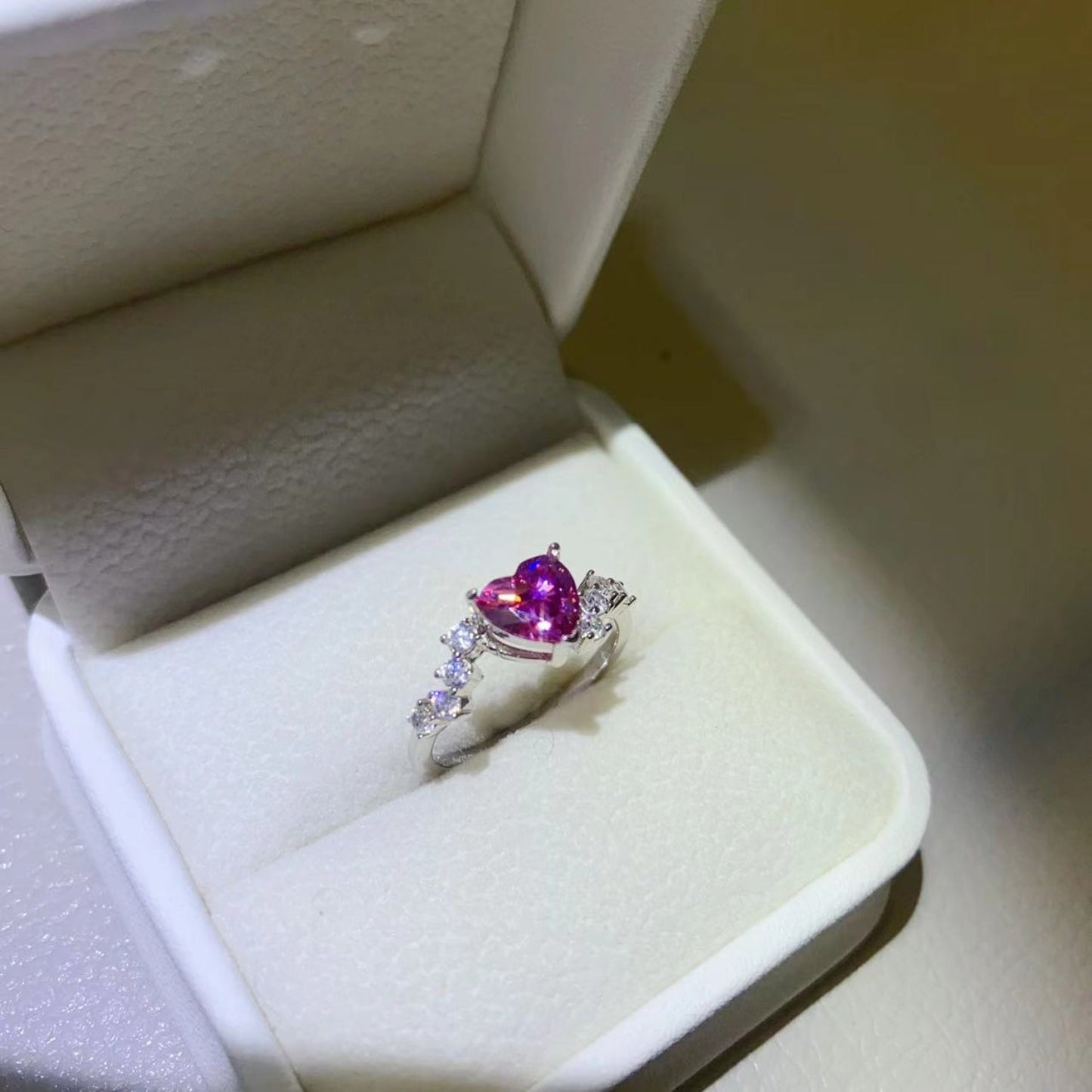 1 Carat Purple Purple Sparkala™ Pure Sterling Silver Ring