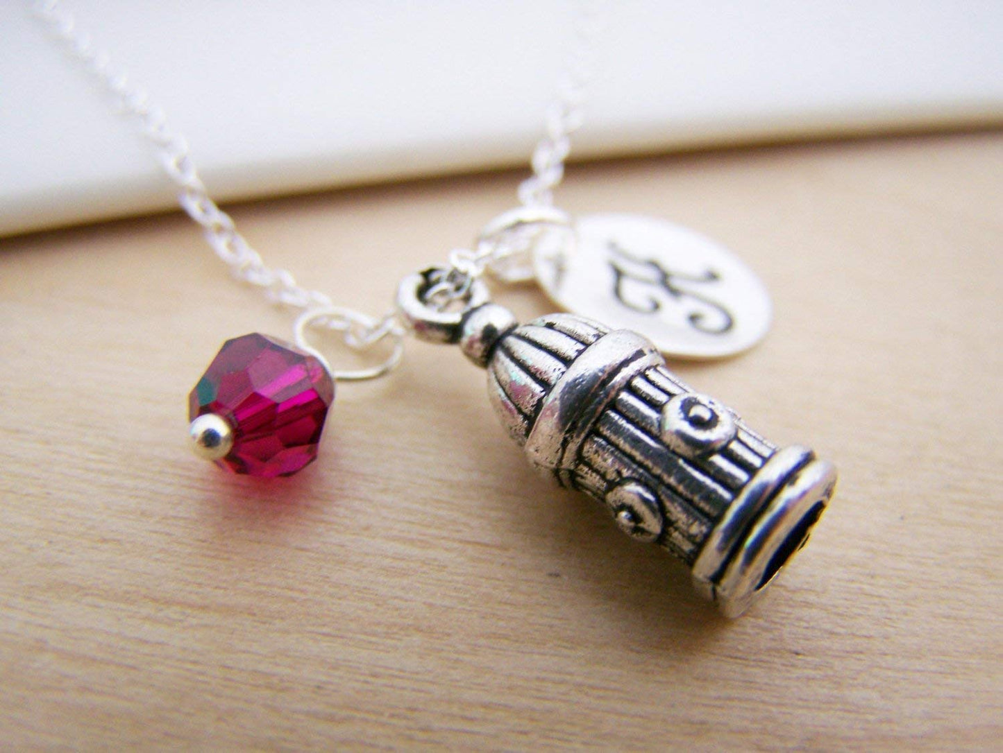 Fire Hydrant Charm Necklace – Personalized Sterling Silver Jewelry