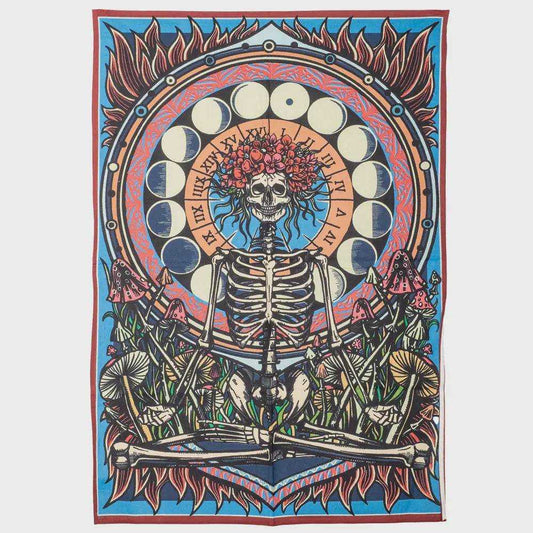 3D Flower Child Tapestry