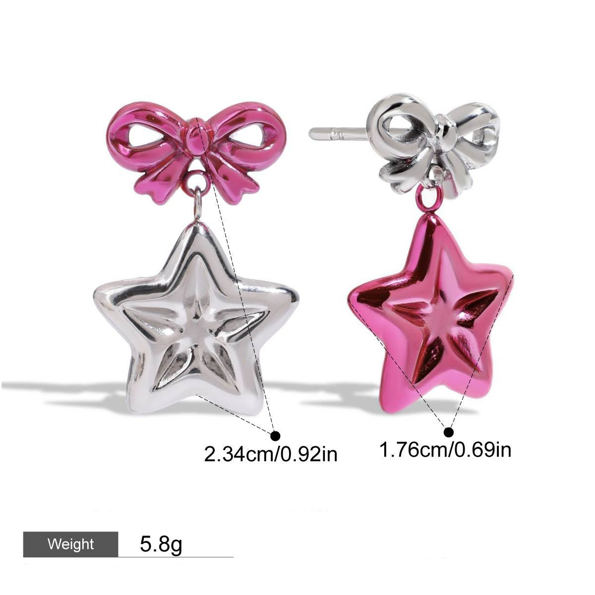 18K Goldfish Shape Design Exquisite Fashion Necklace Earrings Set