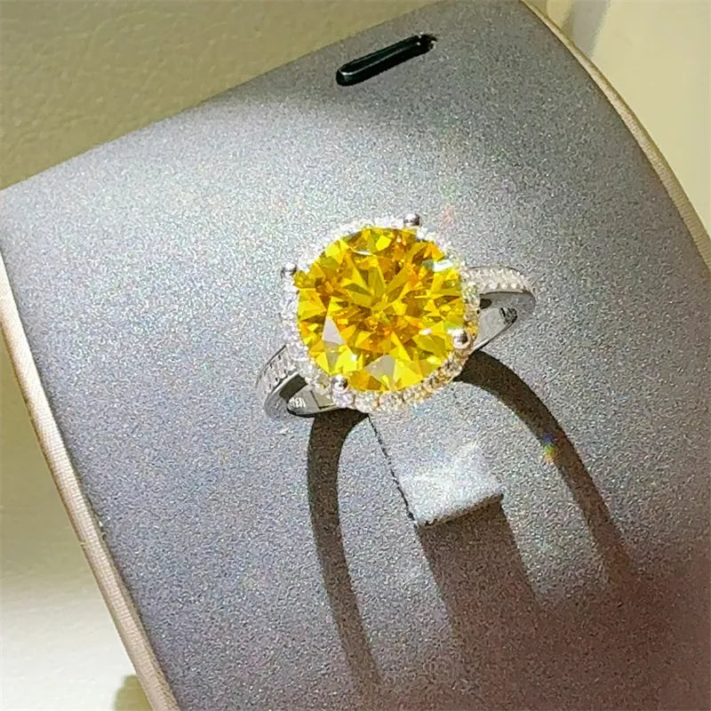 3 Carat Sparkala™ Zircon 925 Sterling Silver Ring