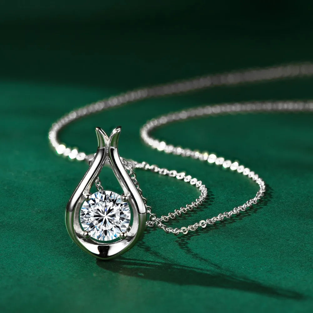 2 Carat Sparkala™ 925 Sterling Silver Pendant Necklace