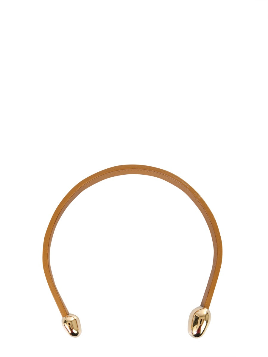 Bottega Veneta Women Leather Necklace