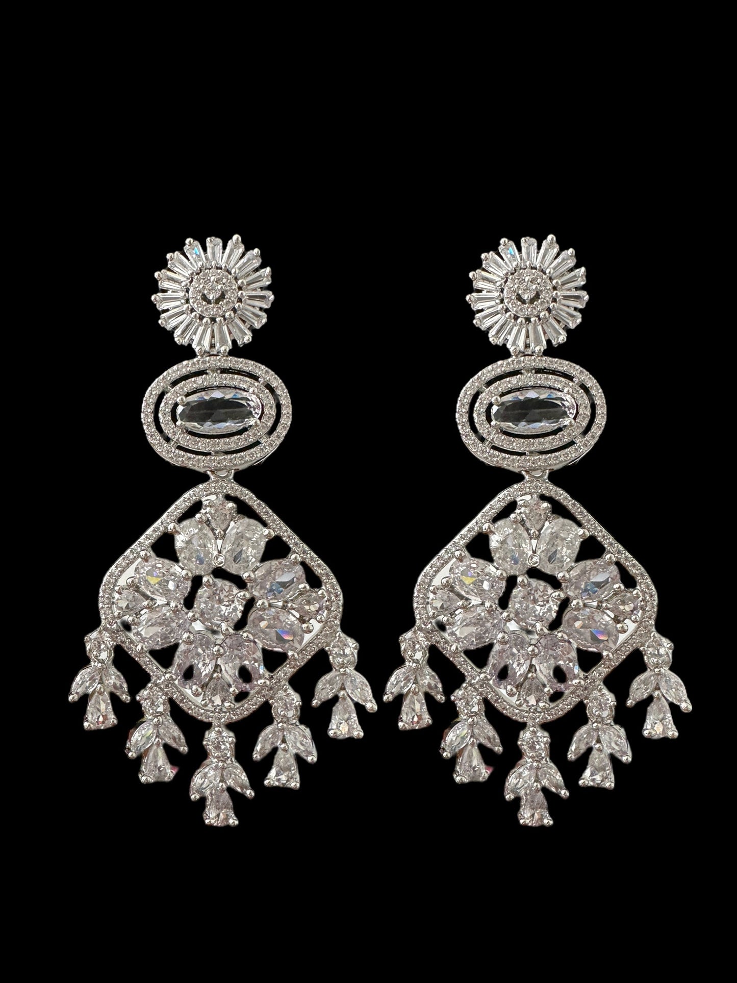 Cz earrings  ( READY TO SHIP )