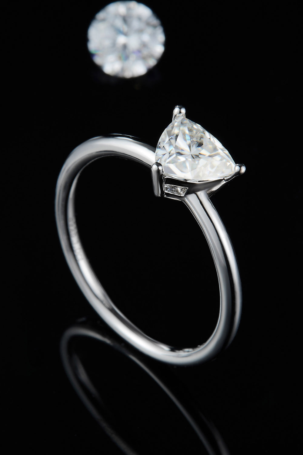1 Carat Sparkala™ Platinum Over Pure Sterling Silver Solitaire Ring