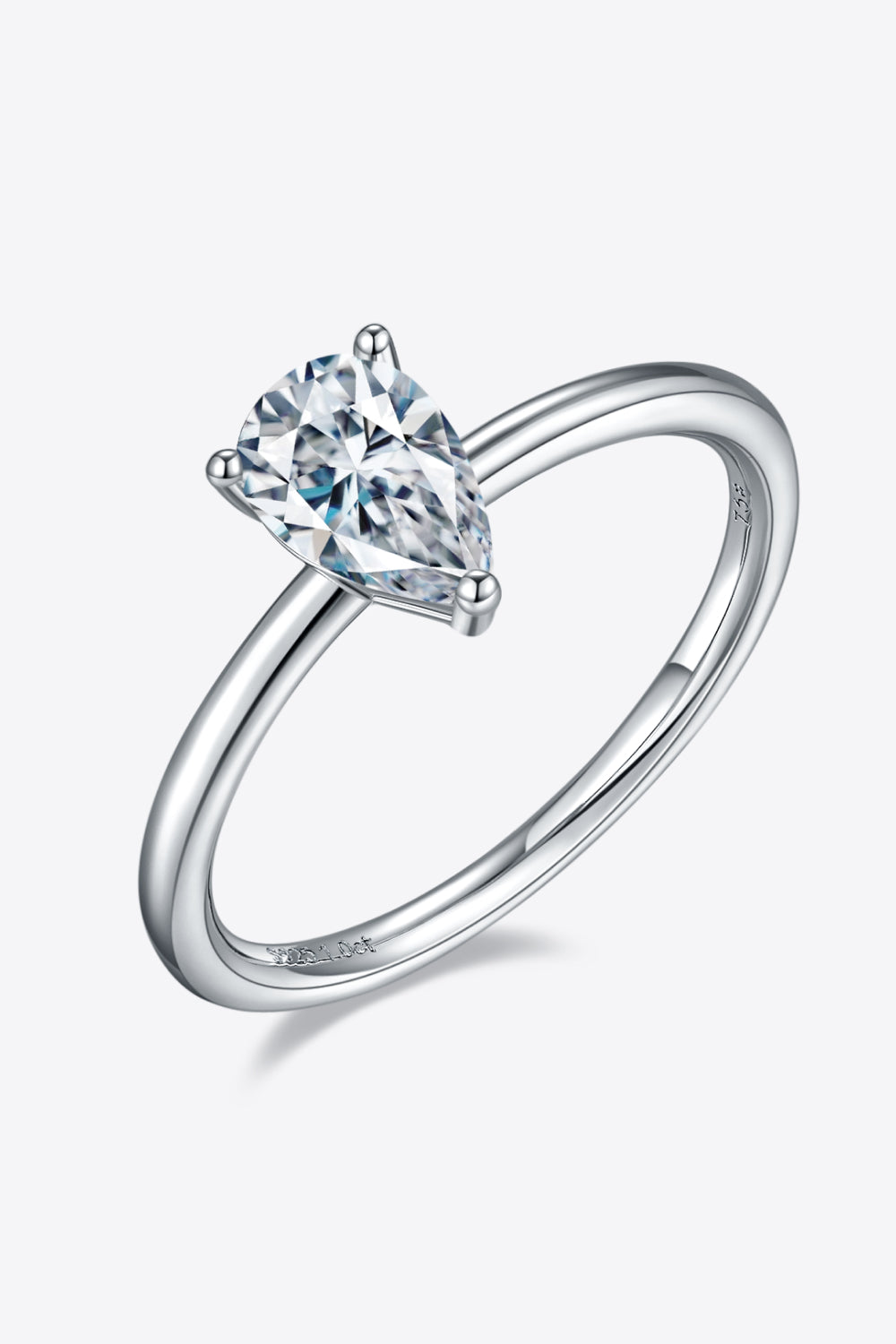 1 Carat Sparkala™ Platinum Over Pure Sterling Silver Solitaire Ring