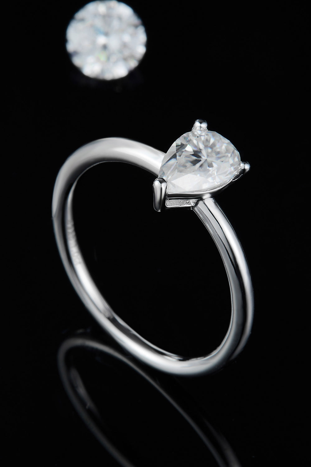 1 Carat Sparkala™ Platinum Over Pure Sterling Silver Solitaire Ring