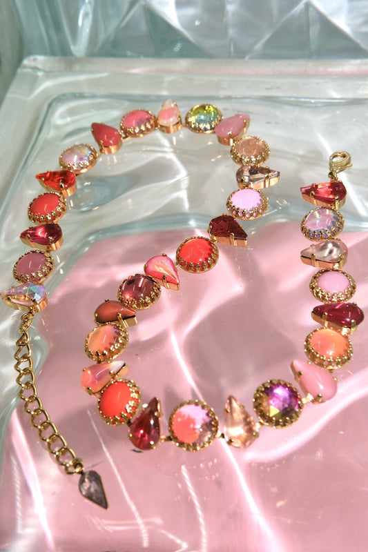 Layering Choker in Shrimp (Gold)
