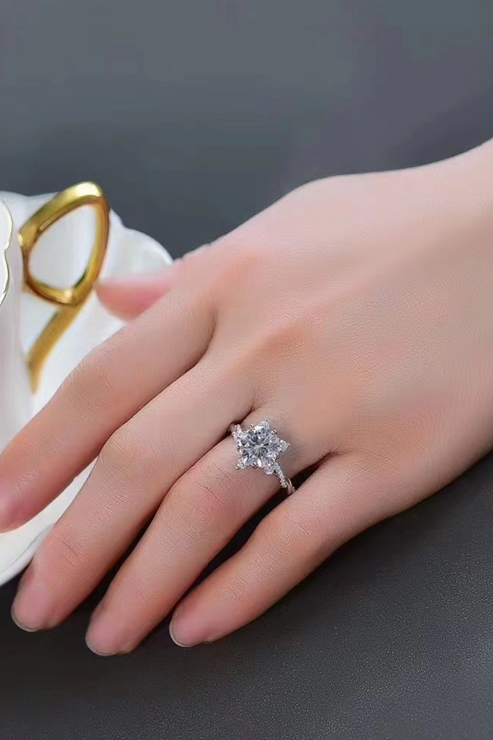 3 Carat Sparkala™ Twisted Ring