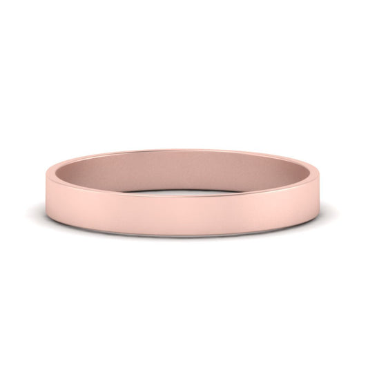 5 mm Flat Gold Wedding Band