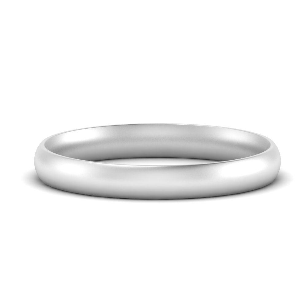 Comfort Fit Mens Wedding Band
