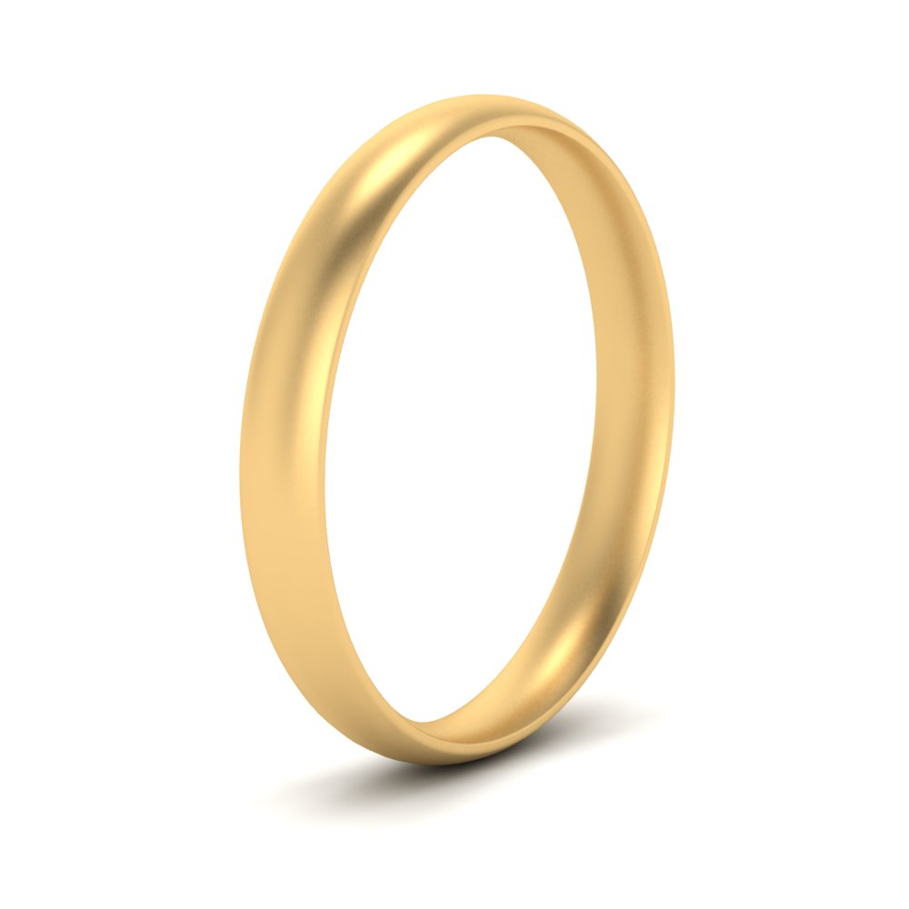Comfort Fit Mens Wedding Band