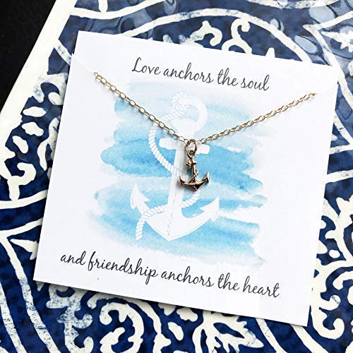 Anchor Necklace - 14k Gold Filled