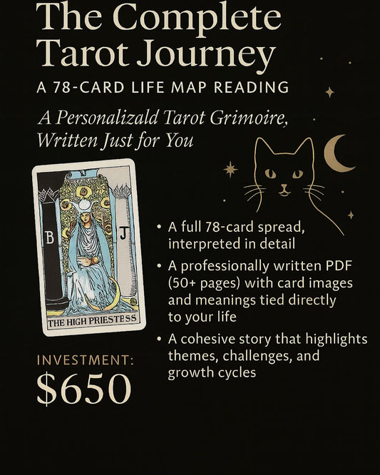 78-Card Tarot Odyssey: Your Complete Life Map