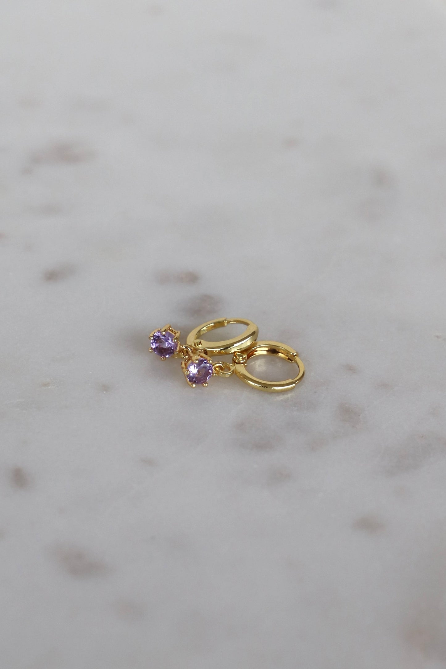 ROUND BIRTHSTONE HUGGIES